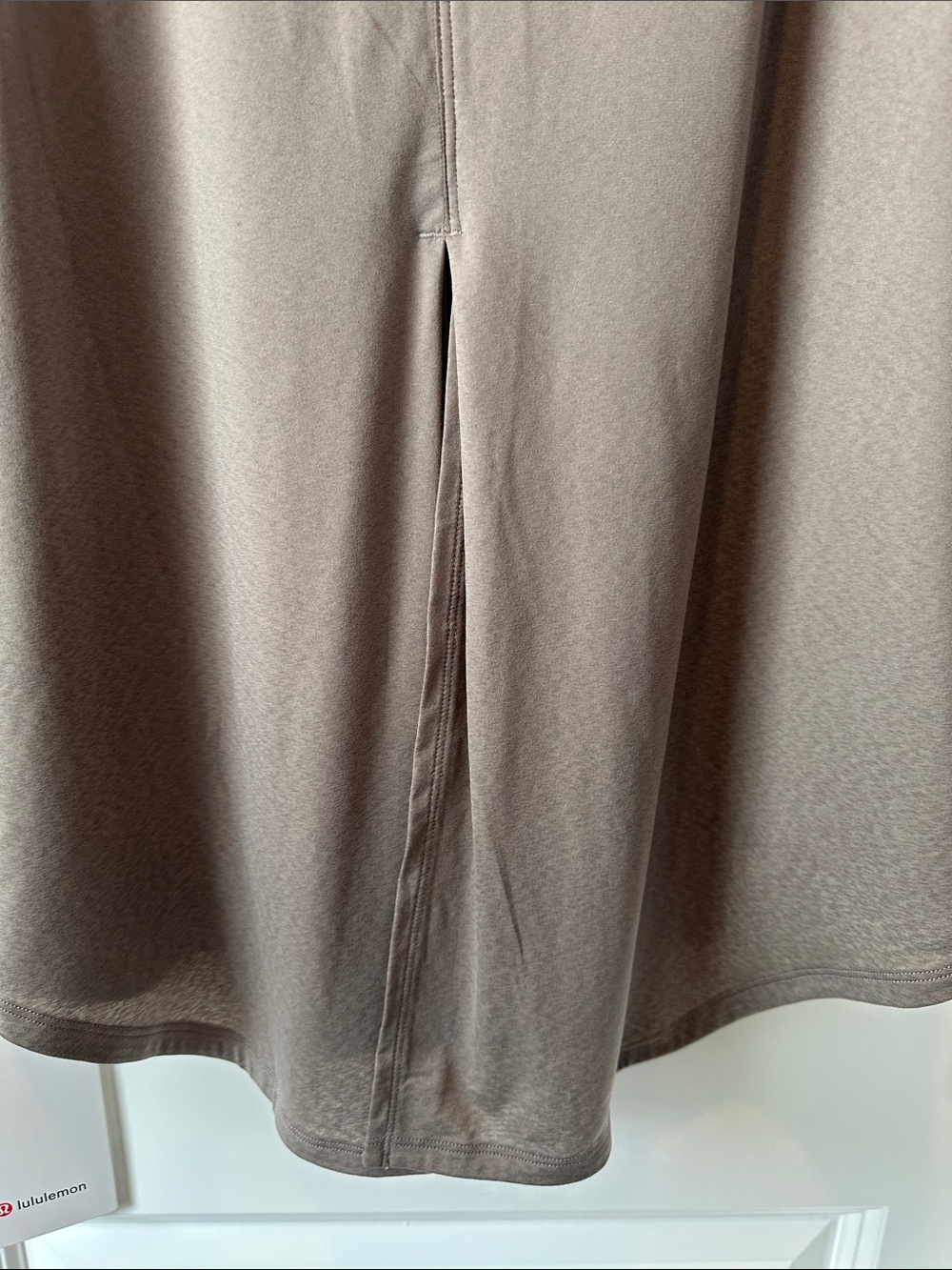 lululemon athletica Relaxed Crew Tee in Taupe - Picture 5 of 5